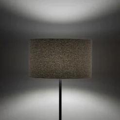 Lampa podłogowa VELLUM czarna abażur melanżowy 1xE27 * TK Lighting