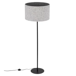 Lampa podłogowa VELLUM czarna abażur melanżowy 1xE27 * TK Lighting