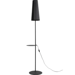 Lampa Podłogowa ZING Czarny Abażur 1xE27 170cm * TK Lighting New
