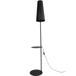 Lampa Podłogowa ZING Czarny Abażur 1xE27 170cm * TK Lighting New