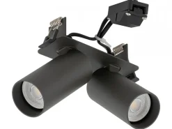 Lampa podtynkowa Spot FOURTY SURFACE grafitowa 2xGU10 * Nowodvorski Best