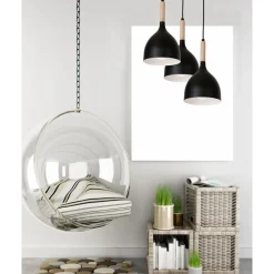Lampa potrójna Noak Wood industrialna * Luminex Clearance