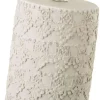 Lampa stojąca na zdobionej beżowej podstawie 34 cm * HowHomely Best