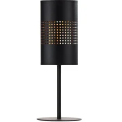 Lampa stołowa BOGART LM czarna 1xE27 * TK Lighting Hot
