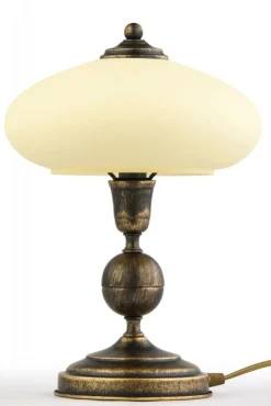 Lampa stołowa BOLERO złoty patynowany 1xE14 * Jupiter Discount