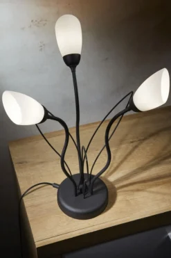 Lampa stołowa GLORIOSA czarny mat 3xG9 * Jupiter Best