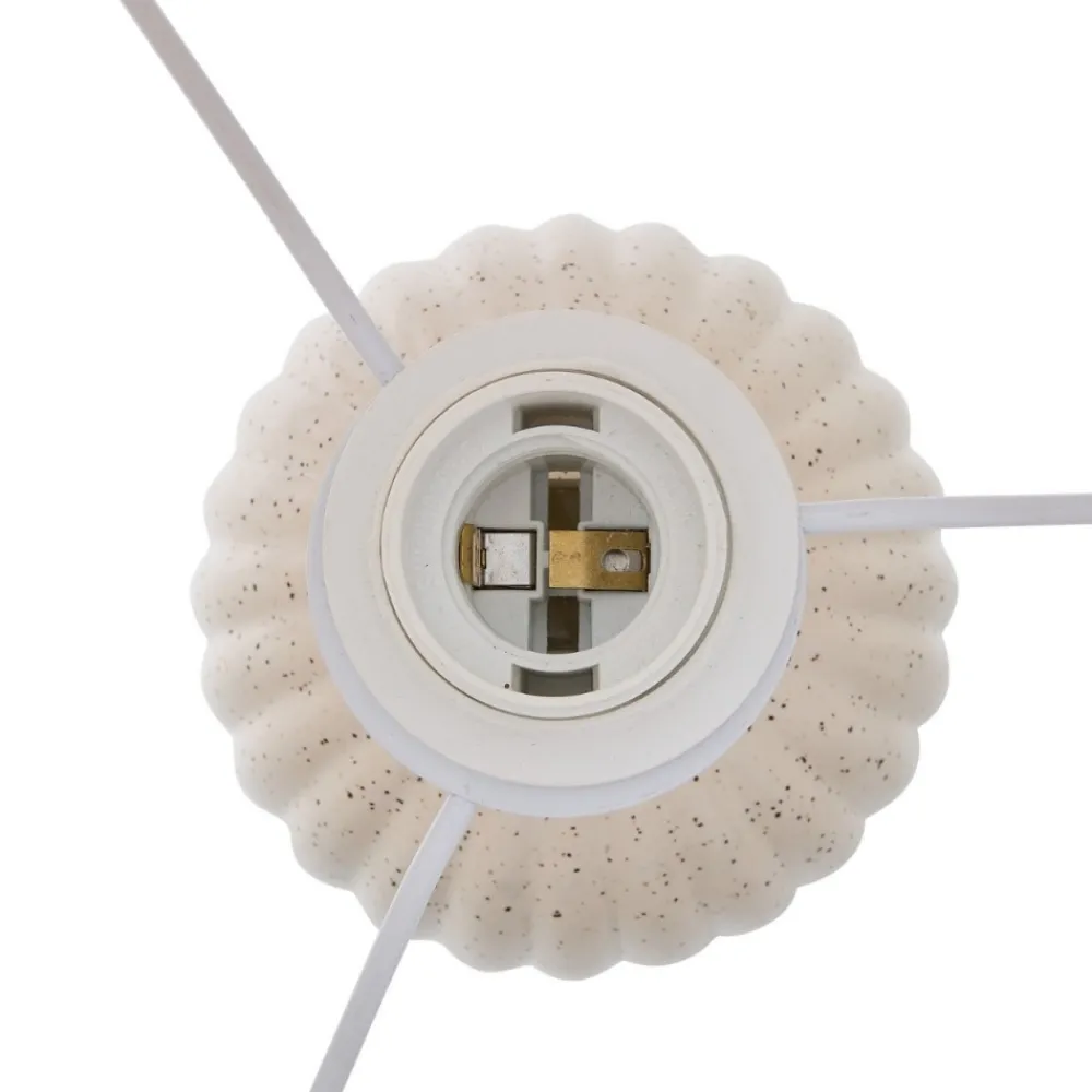 Lampa stołowa Kenan 43 cm beżowa * Atmosphera New