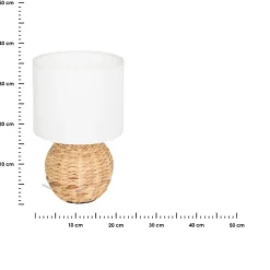 Lampa stołowa kula piaskowa 37cm Hiacynt * Atmosphera