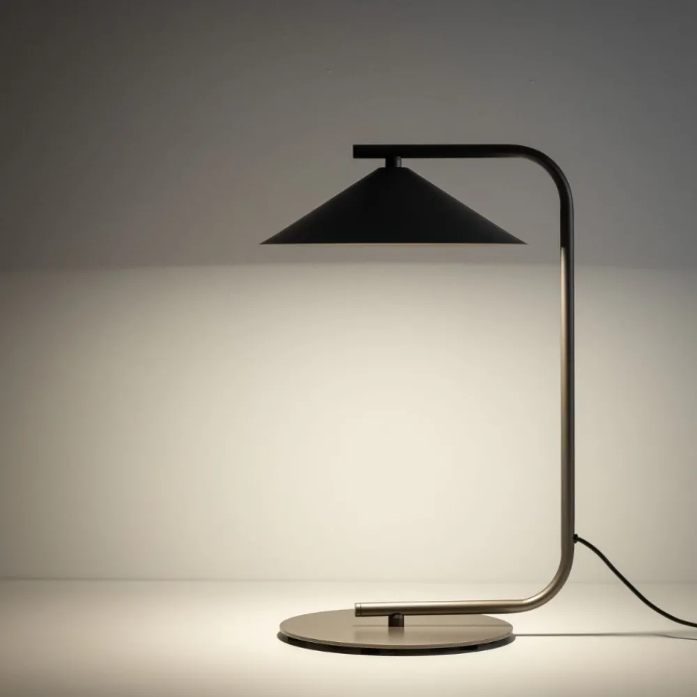 Lampa stołowa LUME NEW brązowa 1xGX53 * TK Lighting Online