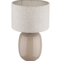 Lampa stołowa MELODY sabia beżowa 1xE27 * TK Lighting New