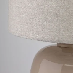 Lampa stołowa MELODY sabia beżowa 1xE27 * TK Lighting New