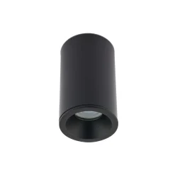 Lampa Sufitowa ALPHA Czarny 1xGU10 IP54 * Nowodvorski