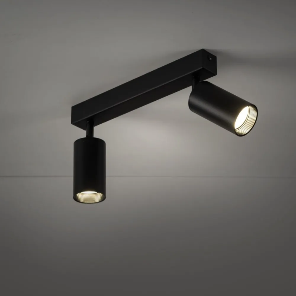 Lampa sufitowa AMIS czarna 2xGU10 * TK Lighting Sale