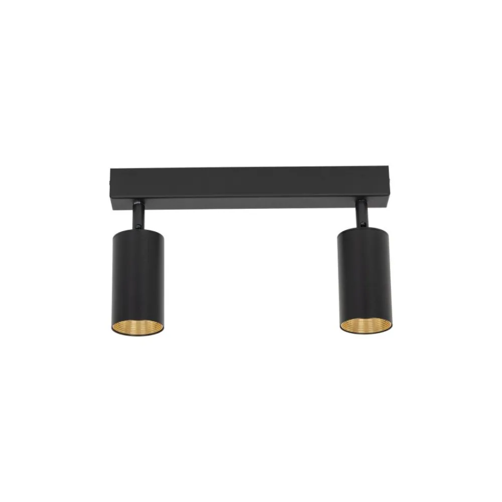 Lampa sufitowa AMIS czarna 2xGU10 * TK Lighting Sale