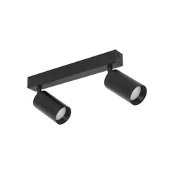 Lampa sufitowa AMIS czarna 2xGU10 * TK Lighting Sale