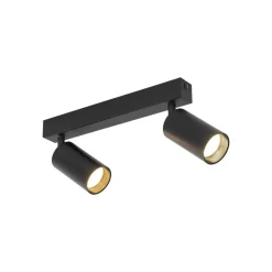 Lampa sufitowa AMIS czarna 2xGU10 * TK Lighting Sale
