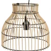 Lampa sufitowa bambus Natural 31x26 cm * H&S Decoration Discount