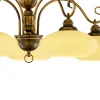 Lampa sufitowa BOLERO złoty patynowany 5xE27 * Jupiter Outlet