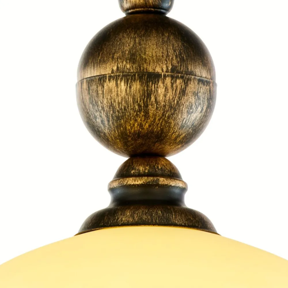 Lampa sufitowa BOLERO złoty patynowany 1xE27 * Jupiter Outlet