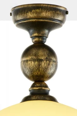 Lampa sufitowa BOLERO złoty patynowany 1xE27 * Jupiter Outlet