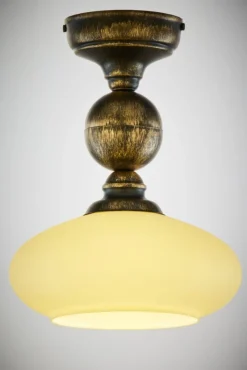 Lampa sufitowa BOLERO złoty patynowany 1xE27 * Jupiter Outlet