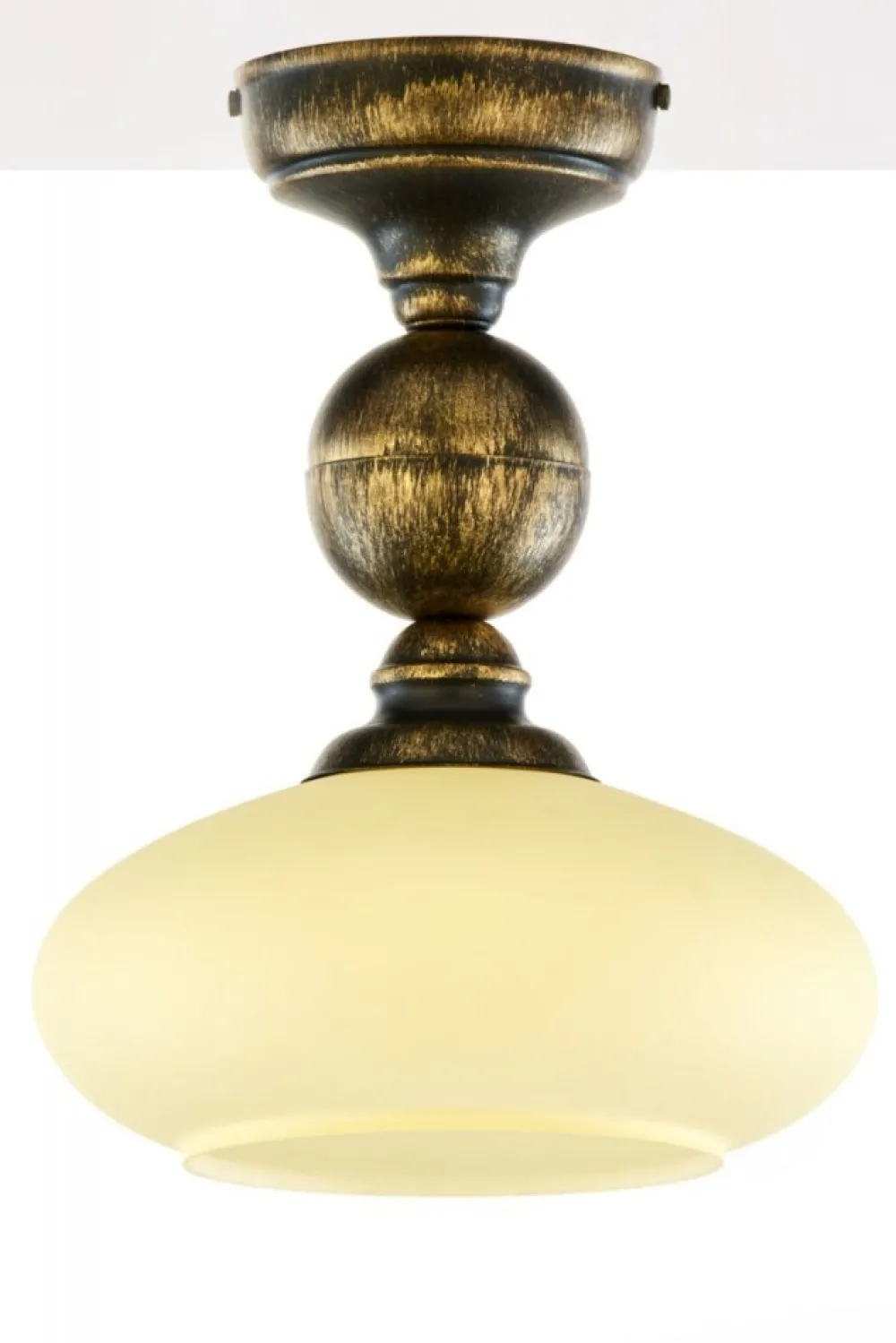 Lampa sufitowa BOLERO złoty patynowany 1xE27 * Jupiter Outlet