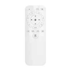 Lampa sufitowa BREEZE czarna 1xLED z wiatrakiem i pilotem * TK Lighting