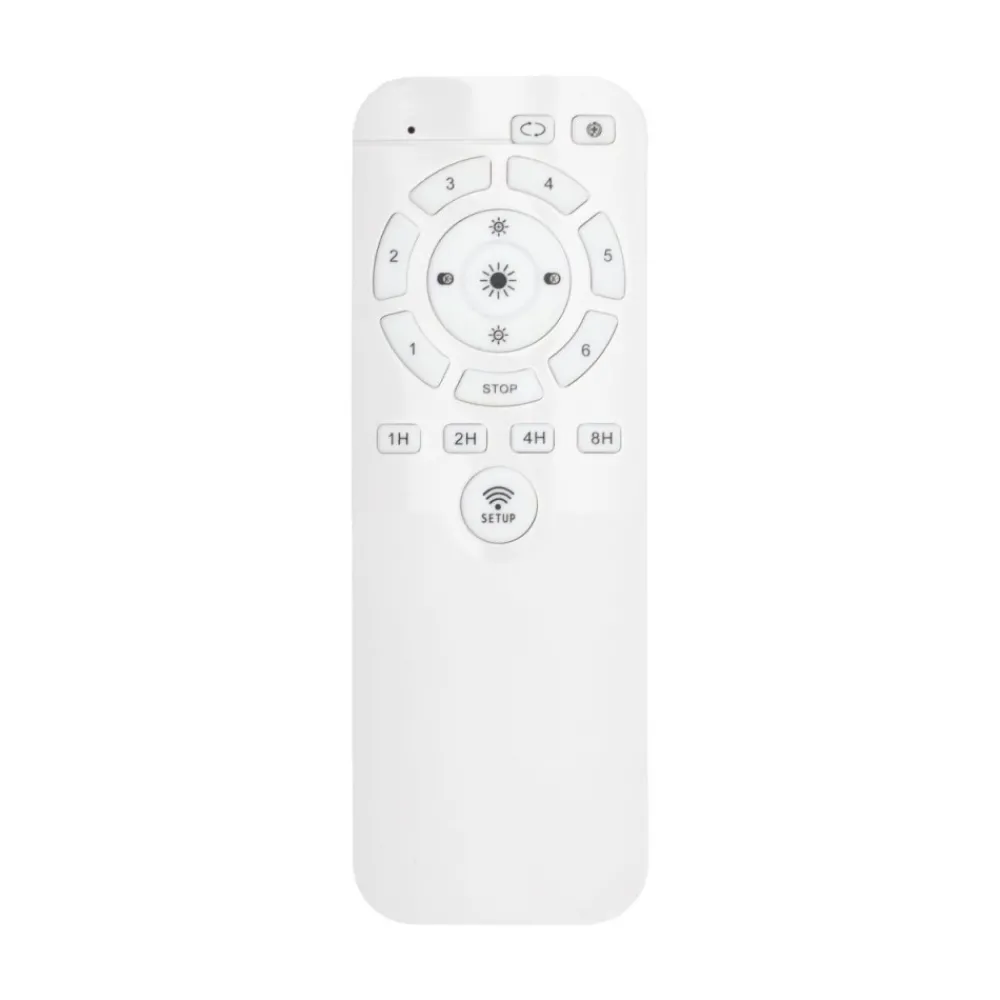 Lampa sufitowa BREEZE czarna 1xLED z wiatrakiem i pilotem * TK Lighting