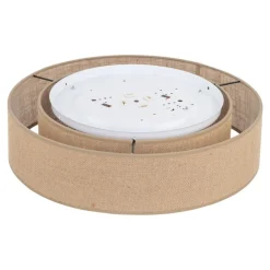 Lampa sufitowa CALISTO juta 4xE27 50 cm * TK Lighting Outlet