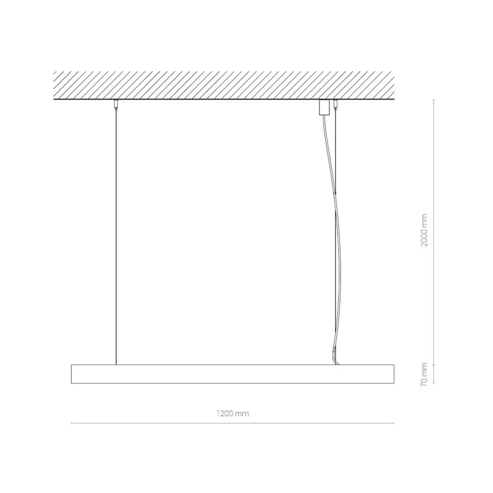 Lampa Sufitowa CL OFFICE Biały 31W 4000K 121cm * Nowodvorski Clearance