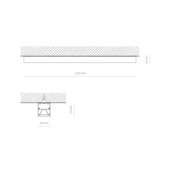 Lampa Sufitowa CL OFFICE Biały 31W 4000K 121cm * Nowodvorski Clearance
