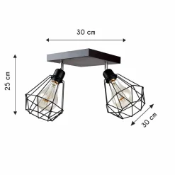 Lampa sufitowa Diamante Soffitto * Bodek