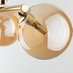 Lampa Sufitowa ESTERA Złoty Szklane Klosze 4xG9 * TK Lighting Outlet