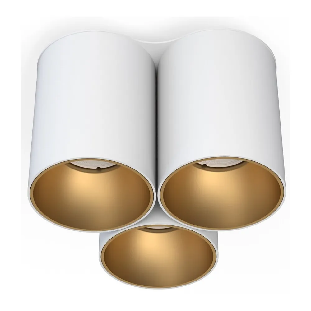 Lampa Sufitowa EYE TONE Biały Złoty 3xGU10 IP20 * Nowodvorski Sale