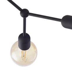 Lampa sufitowa FANTASY czarna 3xE27 * TK Lighting Sale