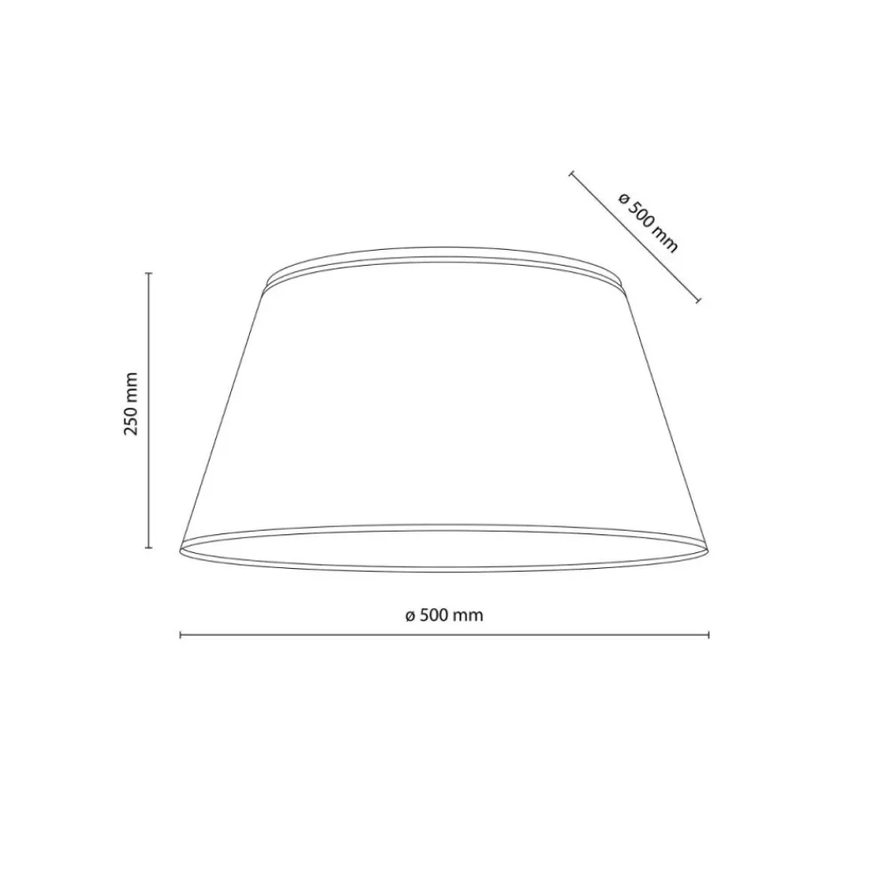 Lampa sufitowa FORMO biała 2xE27 38 cm * TK Lighting Outlet