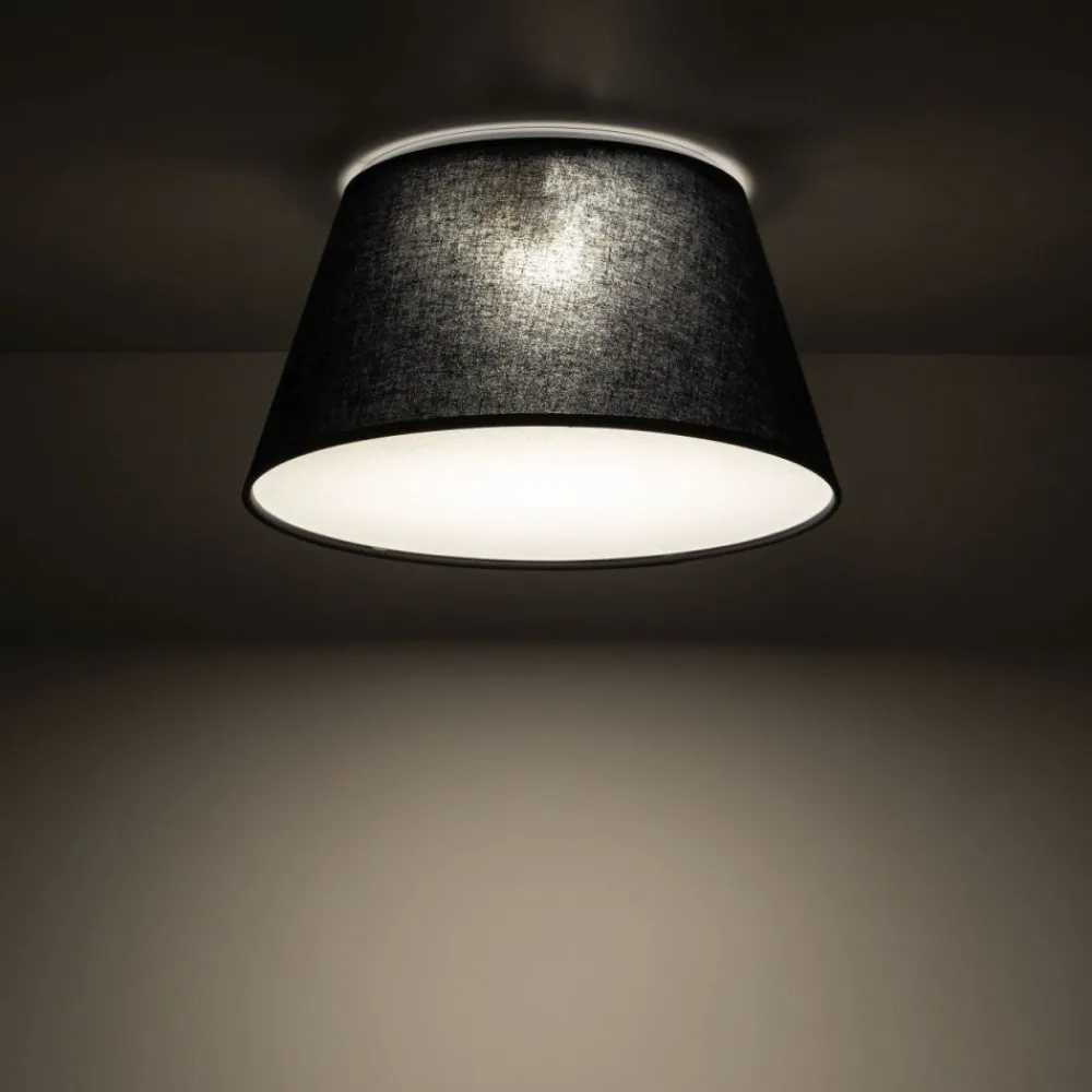 Lampa sufitowa FORMO czarna 2xE27 38 cm * TK Lighting