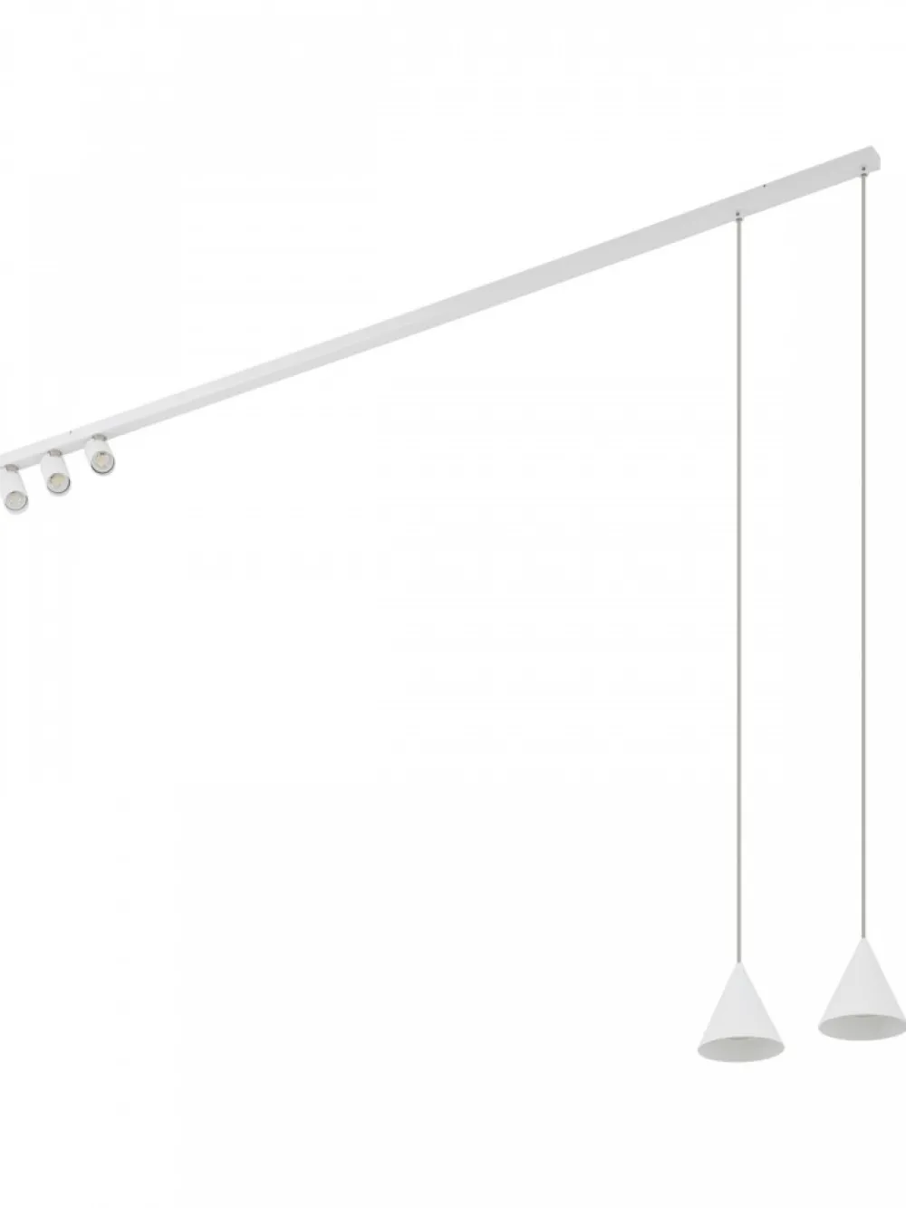 Lampa sufitowa FOURTY biała 5xGU10 * Nowodvorski Best