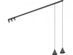 Lampa sufitowa FOURTY grafitowa 5xGU10 * Nowodvorski Best