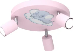 Lampa Sufitowa FUN Różowy 3xGU10 Słoń * Luminex Hot