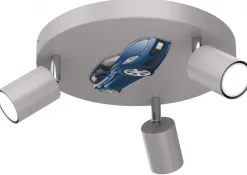 Lampa Sufitowa FUN Szary 3xGU10 Auto * Luminex