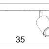 Lampa Sufitowa FUN Szary 3xGU10 Szczurek * Luminex Online