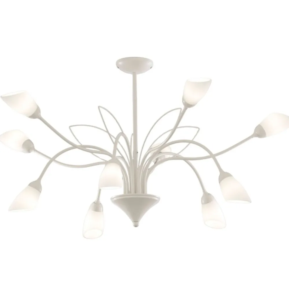 Lampa sufitowa GLORIOSA szara 10xG9 * Jupiter Discount