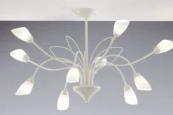 Lampa sufitowa GLORIOSA szara 10xG9 * Jupiter Discount