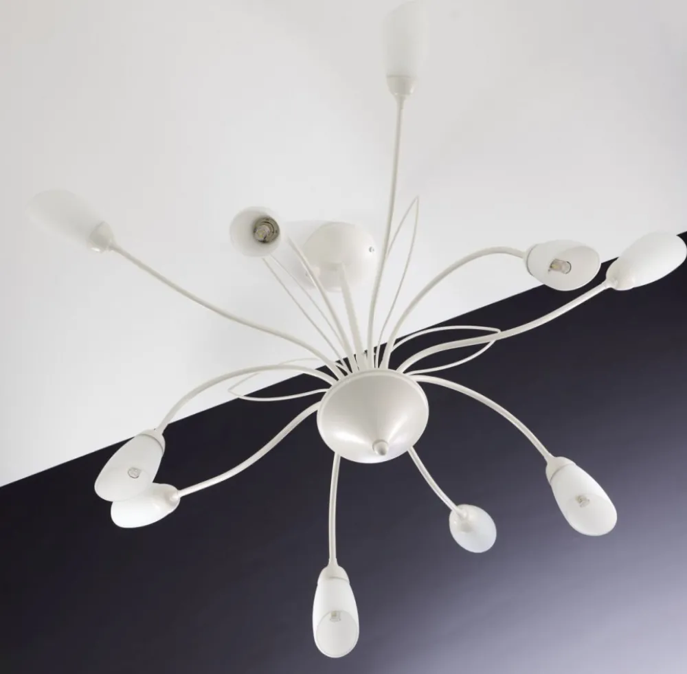 Lampa sufitowa GLORIOSA szara 10xG9 * Jupiter Discount