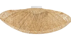 Lampa Sufitowa HAVANA Biały Brązowy Abażur 1xE27 80cm * Nowodvorski Online
