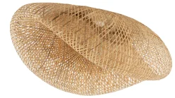 Lampa Sufitowa HAVANA Biały Brązowy Abażur 1xE27 80cm * Nowodvorski Online