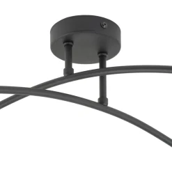 Lampa Sufitowa HELIX Czarny Loft 4xE27 * TK Lighting