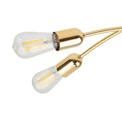 Lampa Sufitowa HELIX Złoty Loft 4xE27 * TK Lighting Sale