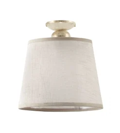 Lampa Sufitowa KAMELIA Beżowy Abażur 1xE27 38 cm * Jupiter New